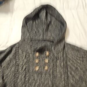 Maurices Gray Hooded Sweater